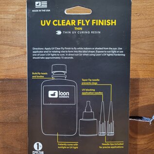 Loon UV Clear Fly Finish Thin - 2 oz
