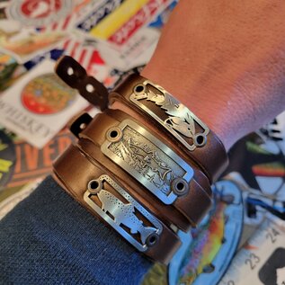 Sight Line Provisions Textured Tectonic Rush Cast Bracelet - Skinny