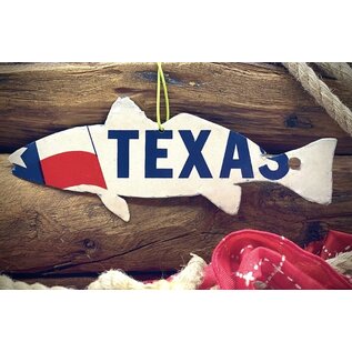 Cody's Fish Texas Redfish Christmas Ornament