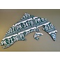 Cody's Fish Colorado License Plate Trout Art