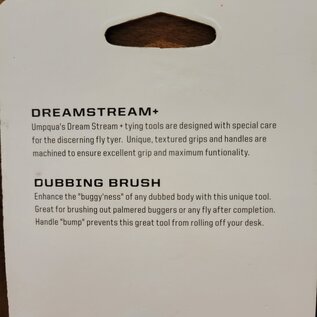 Umpqua Feather Merchants Dream Stream Plus Dubbing Brush