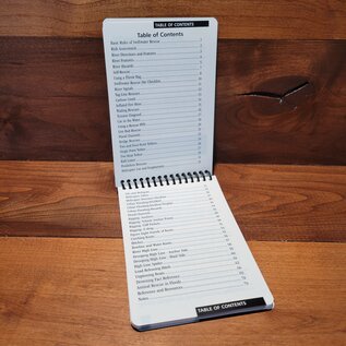 RiverMaps Swiftwater Rescue Field Guide Book