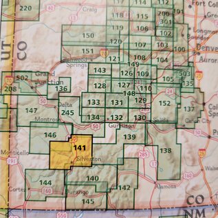 National Geographic Maps Telluride, Silverton, Ouray, Lake City - #141
