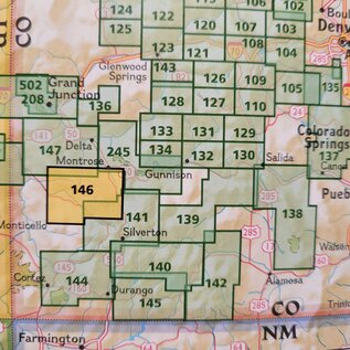 National Geographic National Geographic Maps Uncompahgre Plateau - South #146