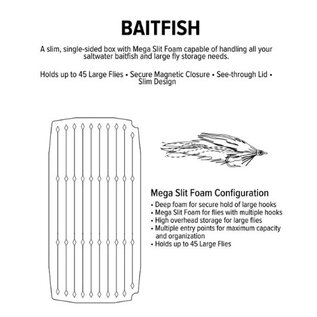 Umpqua Feather Merchants UPG Foam Salt Baitfish  - Aqua
