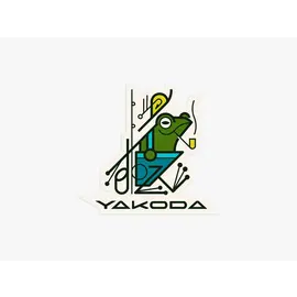 Yakoda Supply Yakoda Peace Frog Sticker