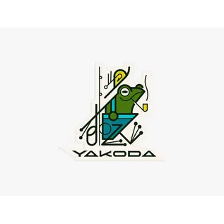 Yakoda Supply Yakoda Peace Frog Sticker