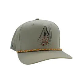 Rep Your Water Rep Your Water Rising Brown 5 Panel Hat