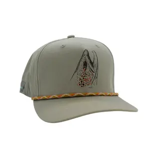 Rep Your Water Rep Your Water Rising Brown 5 Panel Hat
