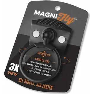 Magnifly Clip-on Glass Magnifier With Magnets
