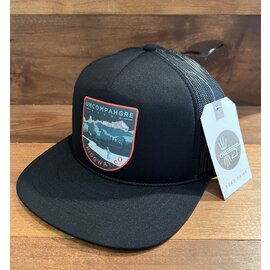 Dead Drift Dead Drift Uncompahgre River Foam Front Hat - Black