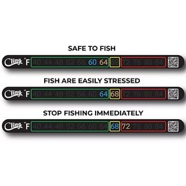 Cling Fishing Products LLC Cling Temperature Tape - Stick on Thermometer