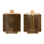 Whiskey Leatherworks Whisky Leatherworks Clark Fork Copper Flask - Brookie Stamp