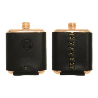 Whiskey Leatherworks Whisky Leatherworks Clark Fork Copper Flask - Brookie Stamp