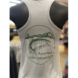 Free Fly RIGS Logo Free Fly Women's Bamboo Motion Racerback Tank