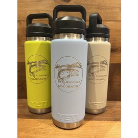 YETI Coolers Ridgway Co Logo YETI Rambler 26oz Bottle Chug Cap