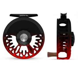 Abel Reels Abel Vaya 4/5 Reel - Black/Red Fade-Underwood Sight Fish