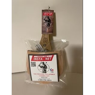 Handy Pack Net Handy-Pak-Net Large Teak Wood Handle - Ghost Netting