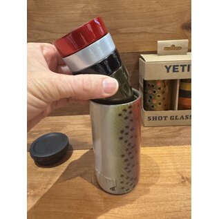 YETI Coolers Scaly Designs - Yeti Shot Glasses and Carrying Case
