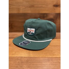 Ridgway Co The Original Rope Hat - Forest/White