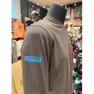Patagonia RIGS Logo Patagonia Men's Long Sleeve Shop Sticker Pocket Responsibili-Tee