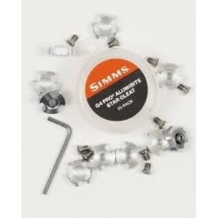 Simms Fishing Simms Alumibite Star - Cleat (10-Pack)