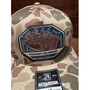 Richardson Underwood Elk - Ridgway Colorado Hat 112PFP