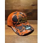 Richardson RIGS Debossed Leather Hat 112PFP - Blaze Duck Camo/Blaze