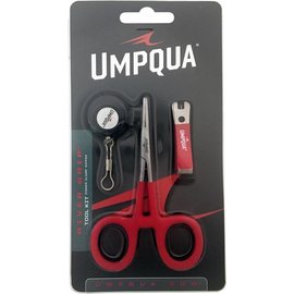 Umpqua Feather Merchants Umpqua River Grip Zinger/Clamp/Nipper Kit - Red