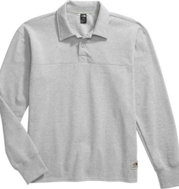 NORTH FACE W HERITAGE PATCH RUGBY LS SHIRT