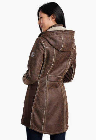 KUHL W DANI SHERPA TRENCH COAT