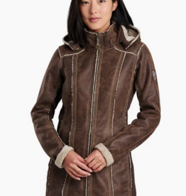 KUHL W DANI SHERPA TRENCH COAT