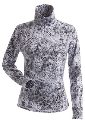 NILS W SNOW LEOPARD T NECK