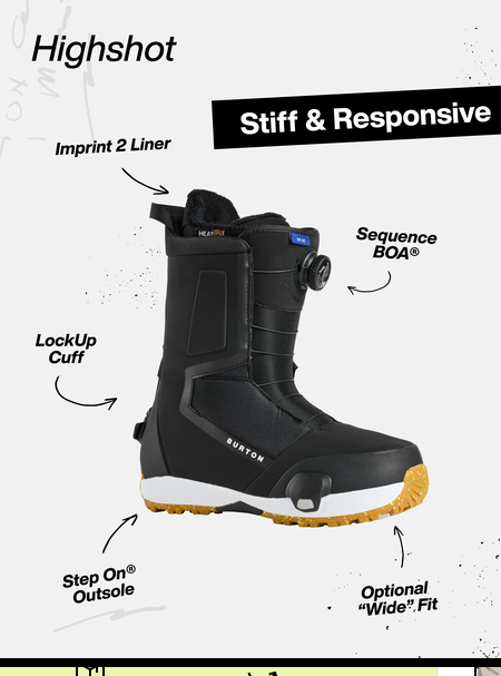 BURTON W HIGHSHOT  STEP ON