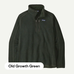 PATAGONIA BETTER SWEATER 1/4 ZIP