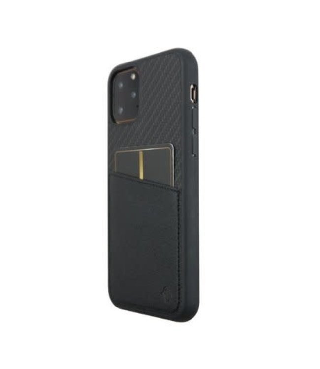 Uunique - iPhone 11/XR - POCKET CASE - Carbon