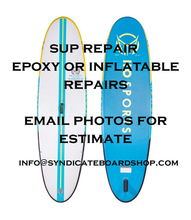 Syndicate SUP Repairs - epoxy or inflatable