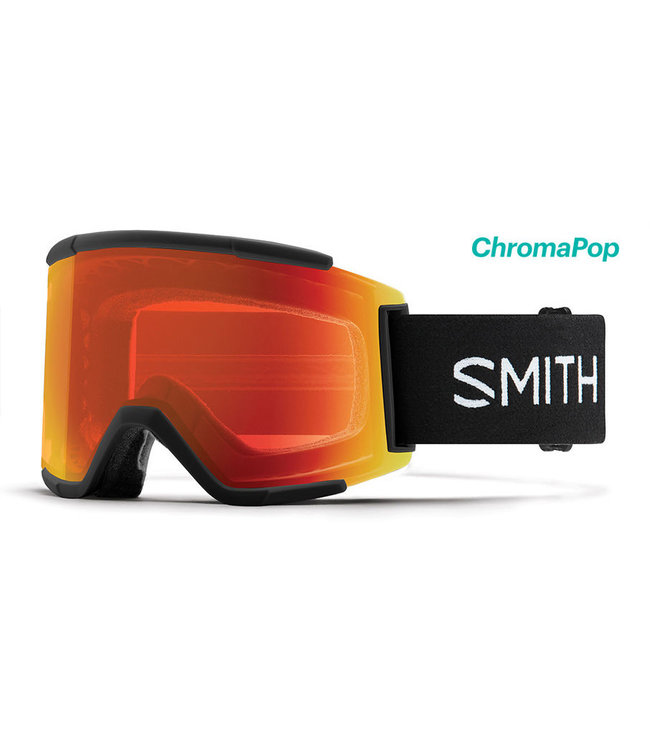 Smith - SQUAD - Black w/ CP Everyday Red Mirror + Bonus CP Lens