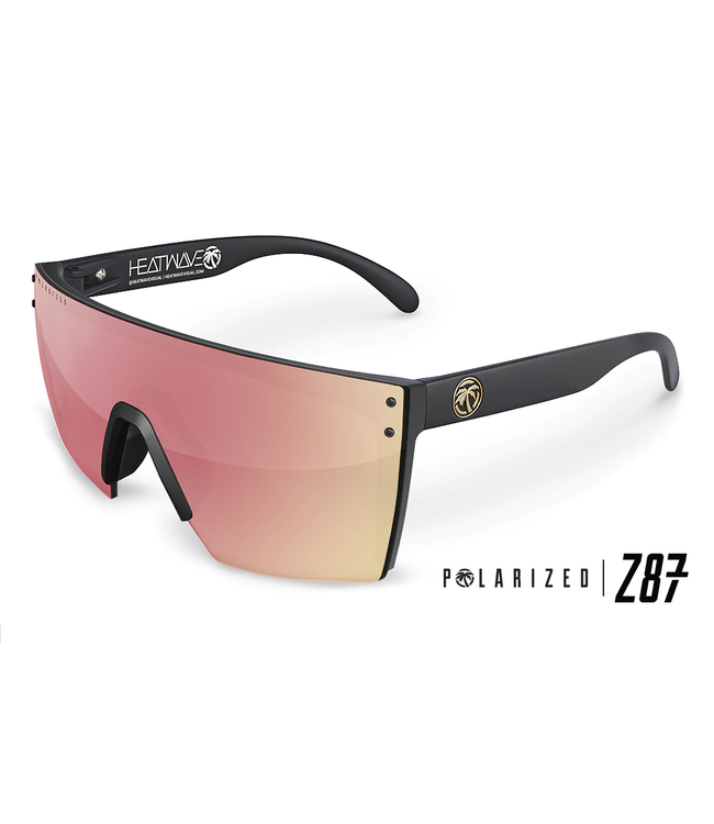 Heatwave - LAZER FACE (Z87) - Black w/ POLAR Rose Gold