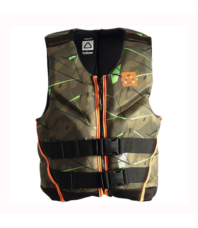 Follow - POP CGA Vest - Camo  - Child (30-50lbs)