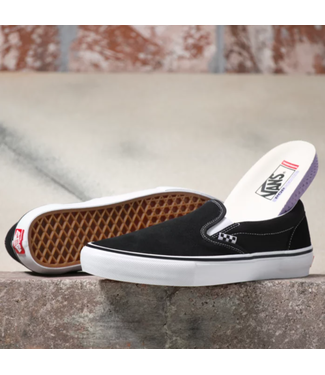 Vans Vans - SKATE SLIP-ON - Blk/Wht -
