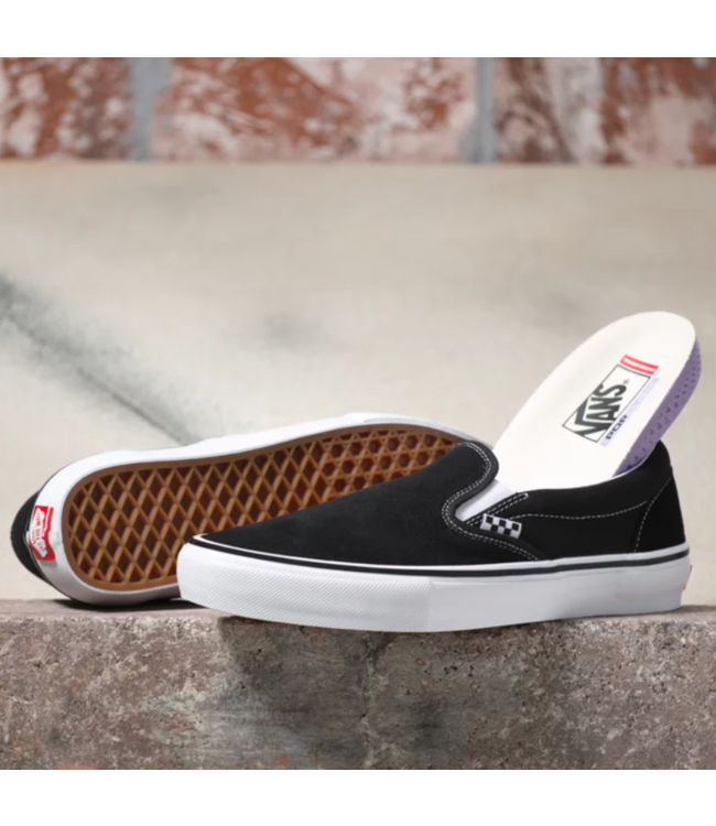 Vans - SKATE SLIP-ON - Blk/Wht -