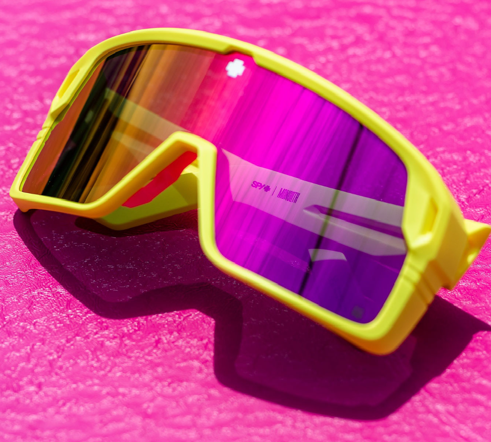 SPY Spy - MONOLITH 50/50 - Matte Neon Yellow w/ Purple Spectra