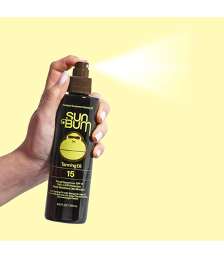 Sun Bum Sunscreen Tanning Oil Spf 15, 8.5 ounce : : Beauty &  Personal Care