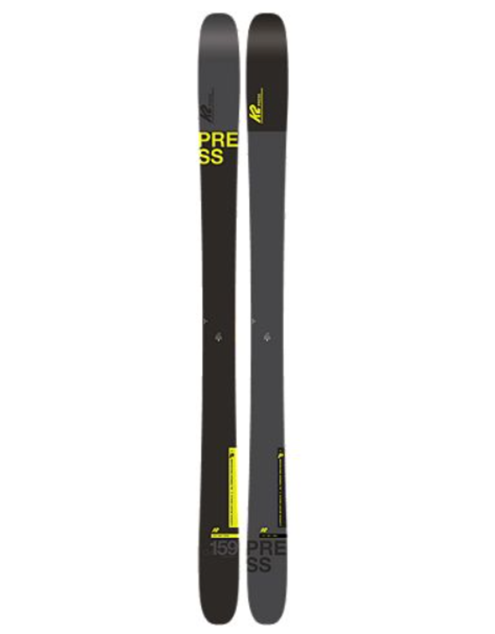K2 169センチ パーク フリースキー ツインチップ - 板
