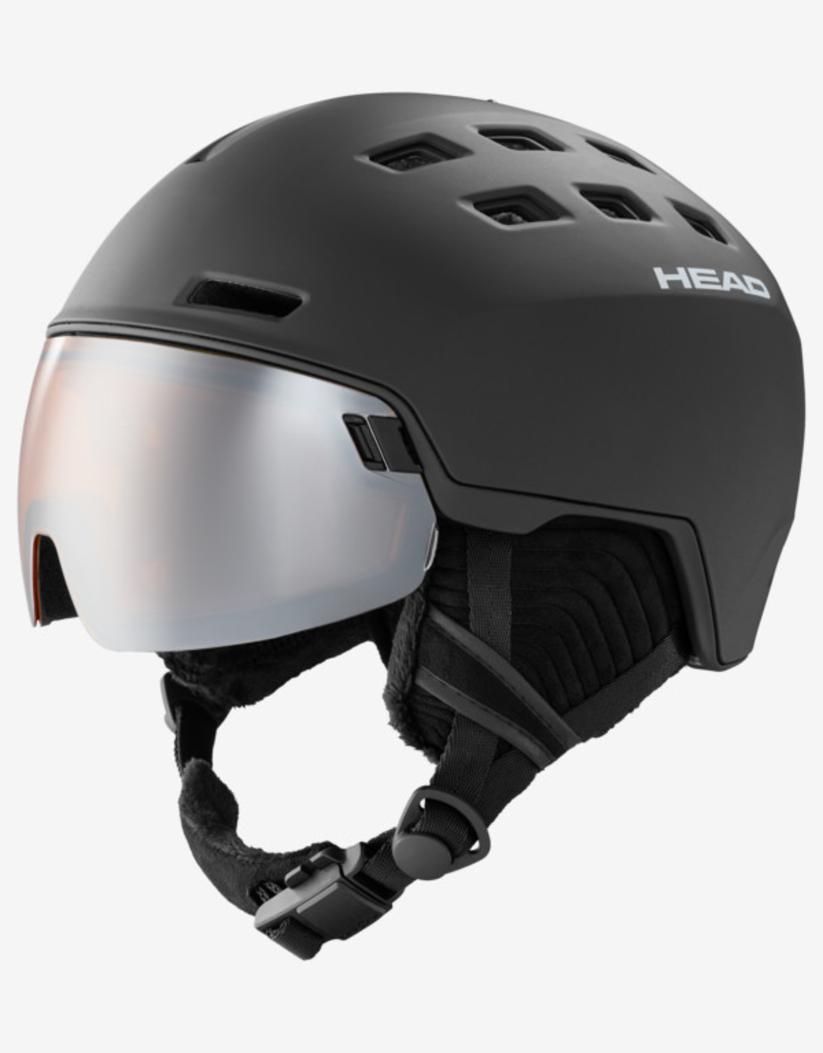 Head Head - RADAR VISOR Helmet - Black -