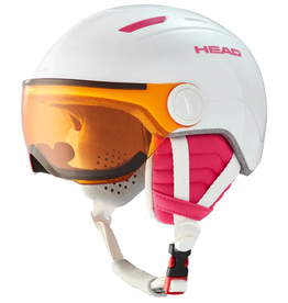 Head Head - Yth MAJA VISOR Helmet - White -
