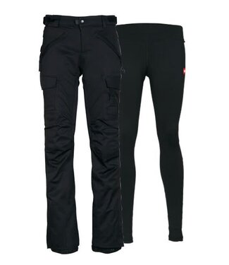 686 686 - W's SMARTY CARGO PANT - Blk -