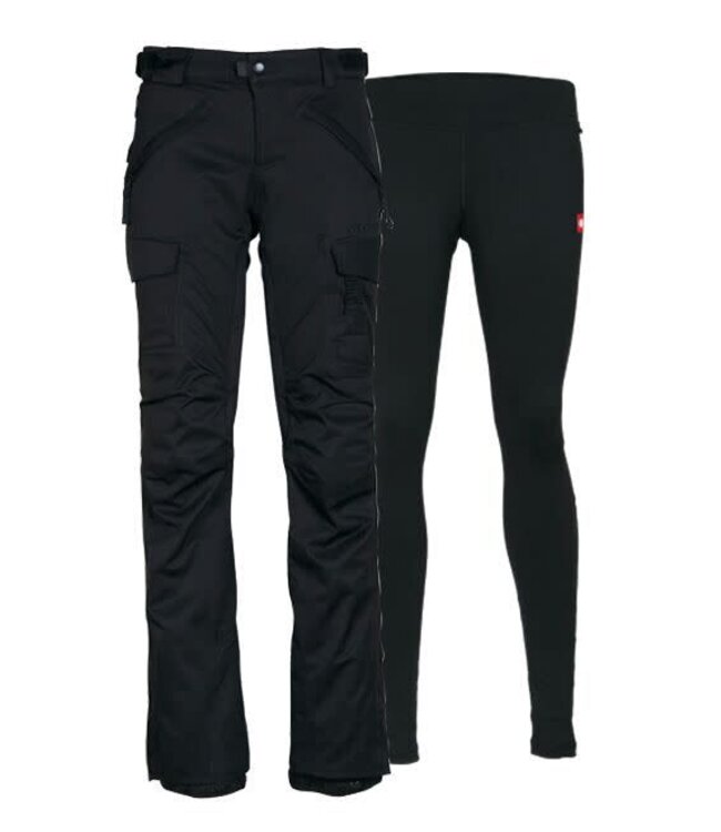 686 - W's SMARTY CARGO PANT - Blk -