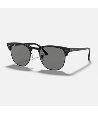 Ray-Ban Ray-Ban - CLUBMASTER 51 (1305/B1) - Wrinkled Black on Black w/ Dark Grey